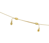 Alex and Ani Goldtone Adjustable Love Motif Necklace